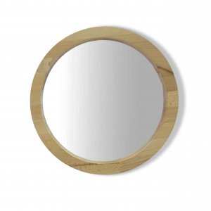 Runder Holzspiegel 5 bis 50 cm Durchmesser