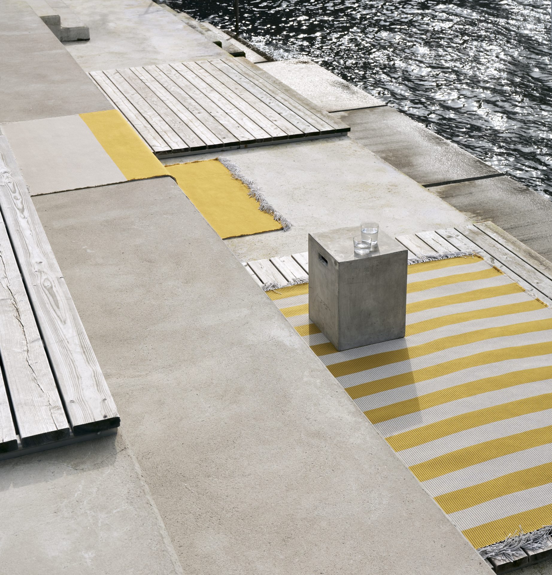 Teppich Beach in/out | light sand-yellow