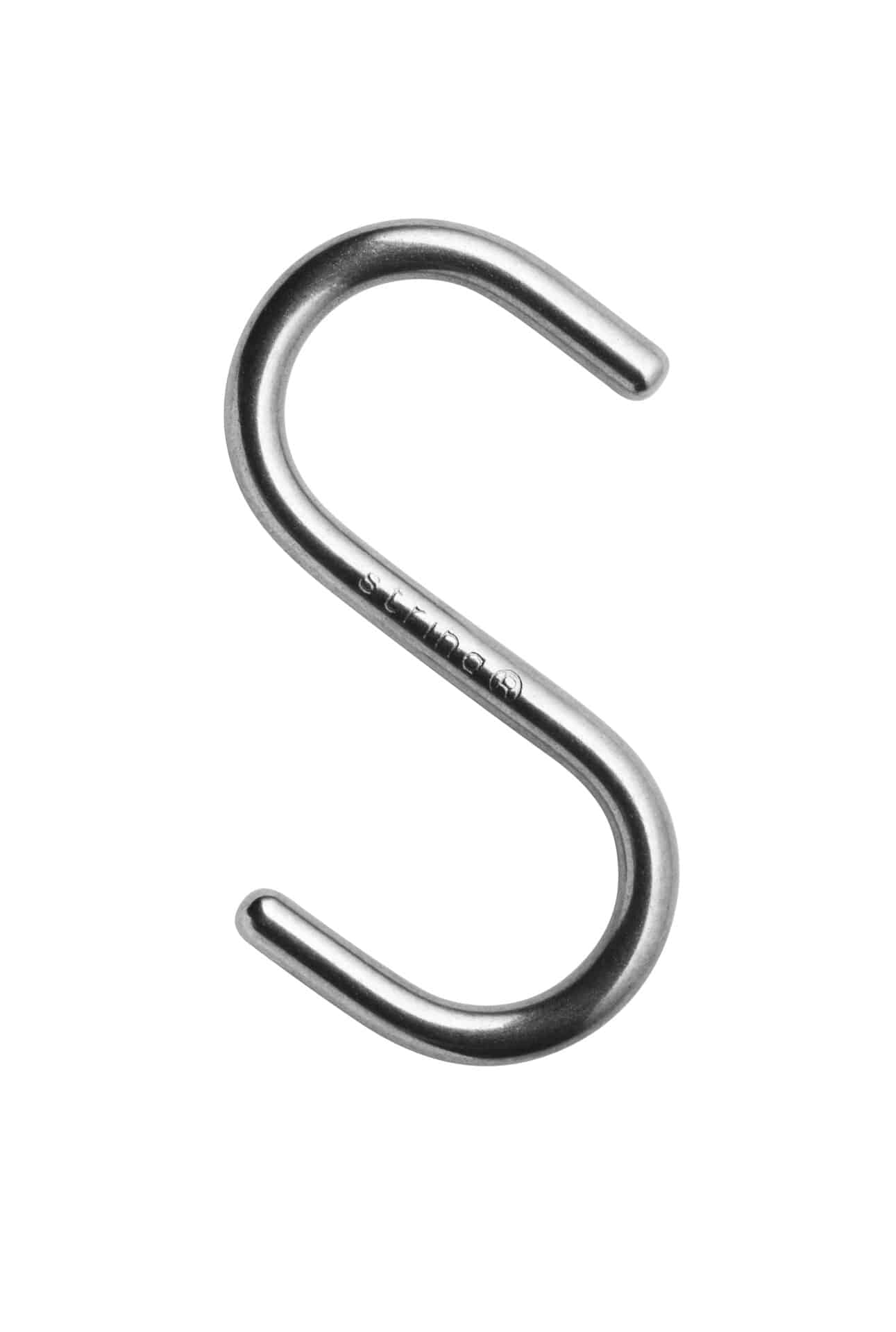Regalhaken in S-Form für String Pocket Metall