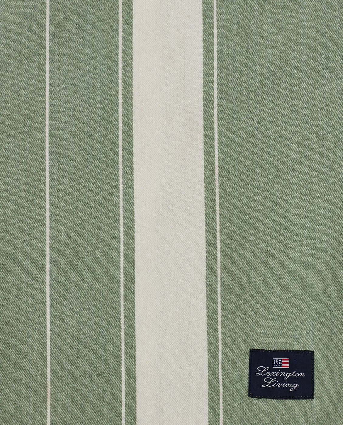 Striped Organic Cotton Rips Runner – Tischläufer mit frühlingshaftem Streifendesign