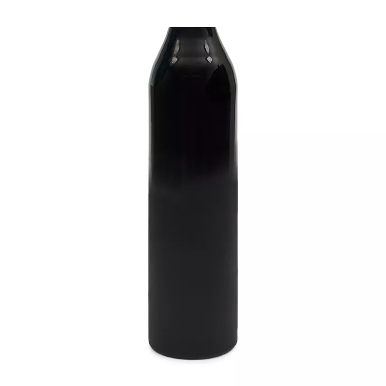Vase aus schwarzem Glas von Rivièra Maison
