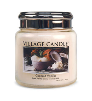 Duftkerze Coconut Vanilla von Village Candle