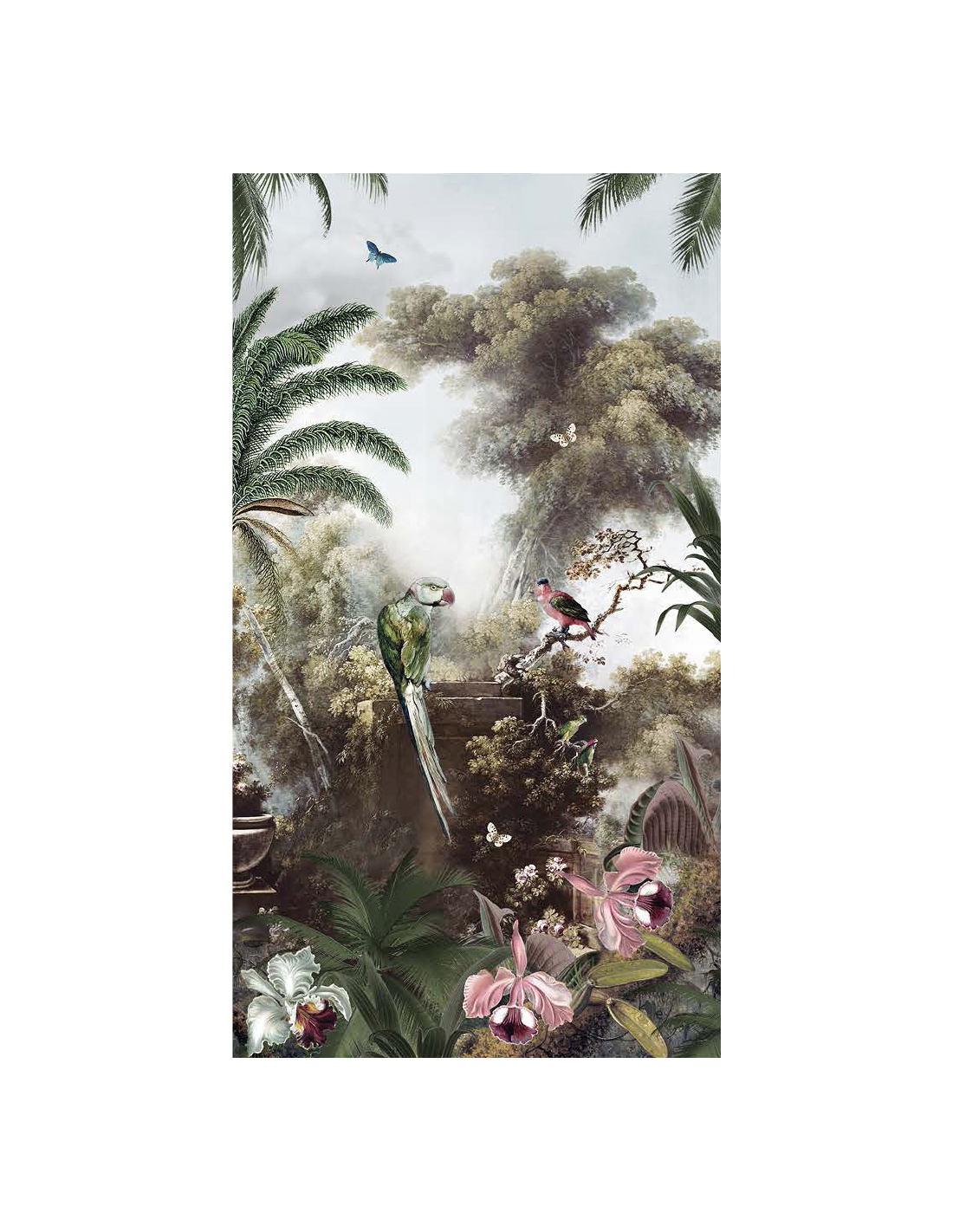 Wandbehang Orchidées