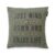 Herringbone Organic Cotton Flannel Pillow Cover, Green