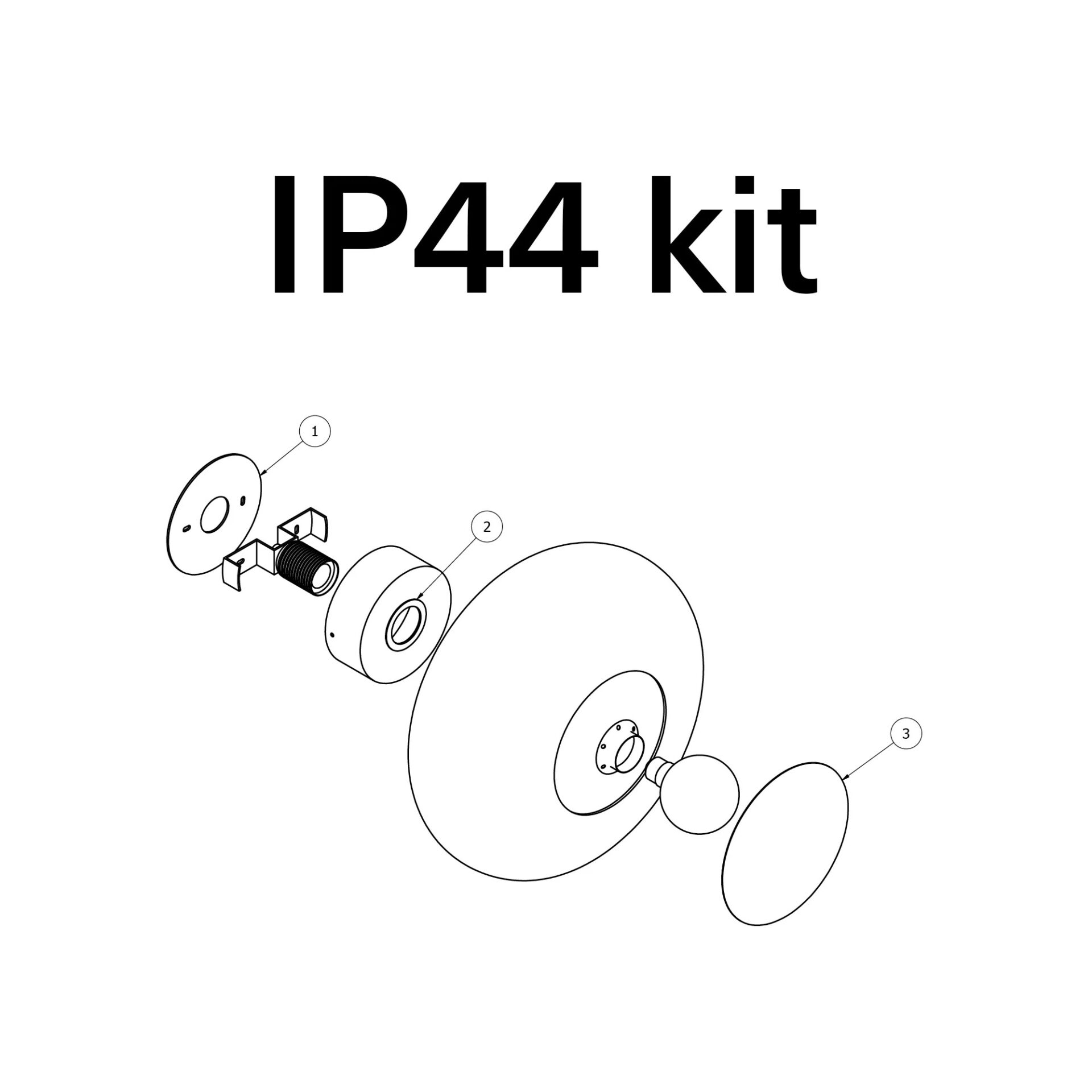 IP44 Kit Deckenlampe Horizon