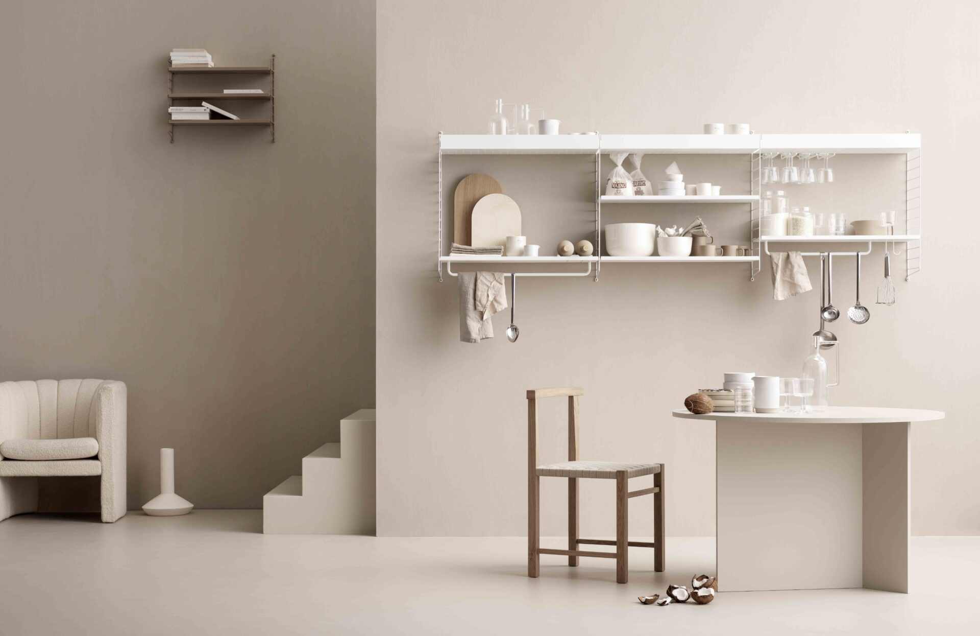 Freudenreich Interior Design | Regal String Kitchen