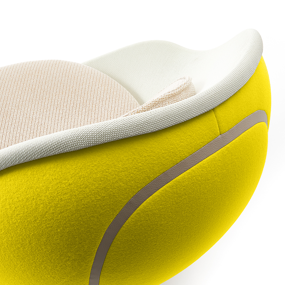 Freudenreich Interior Design | lillus Tennisball Loungesessel Volley