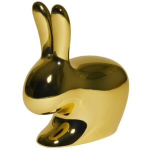 Freudenreich Interior Design | Rabbit Chair metal finish gold