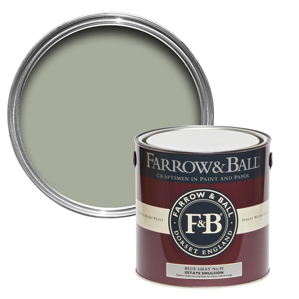 Freudenreich Interior Design | farrow&ball Estate Emulsion No.91 Blue Gray 2,5L