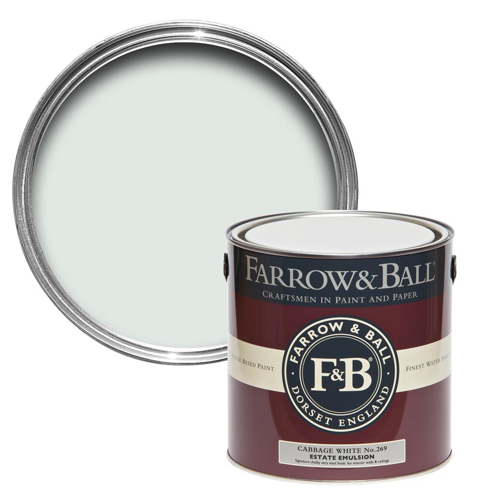 Freudenreich Interior Design | farrow&ball Estate Emulsion No.269 Cabbage white 2,5L
