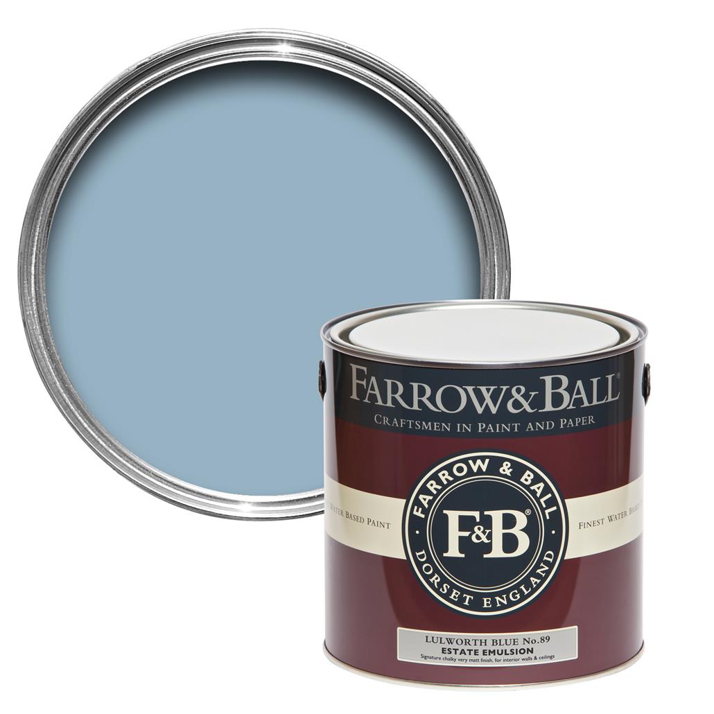 Freudenreich Interior Design | farrow&ball Estate Emulsion No.89 Lulworth Blue 2,5L