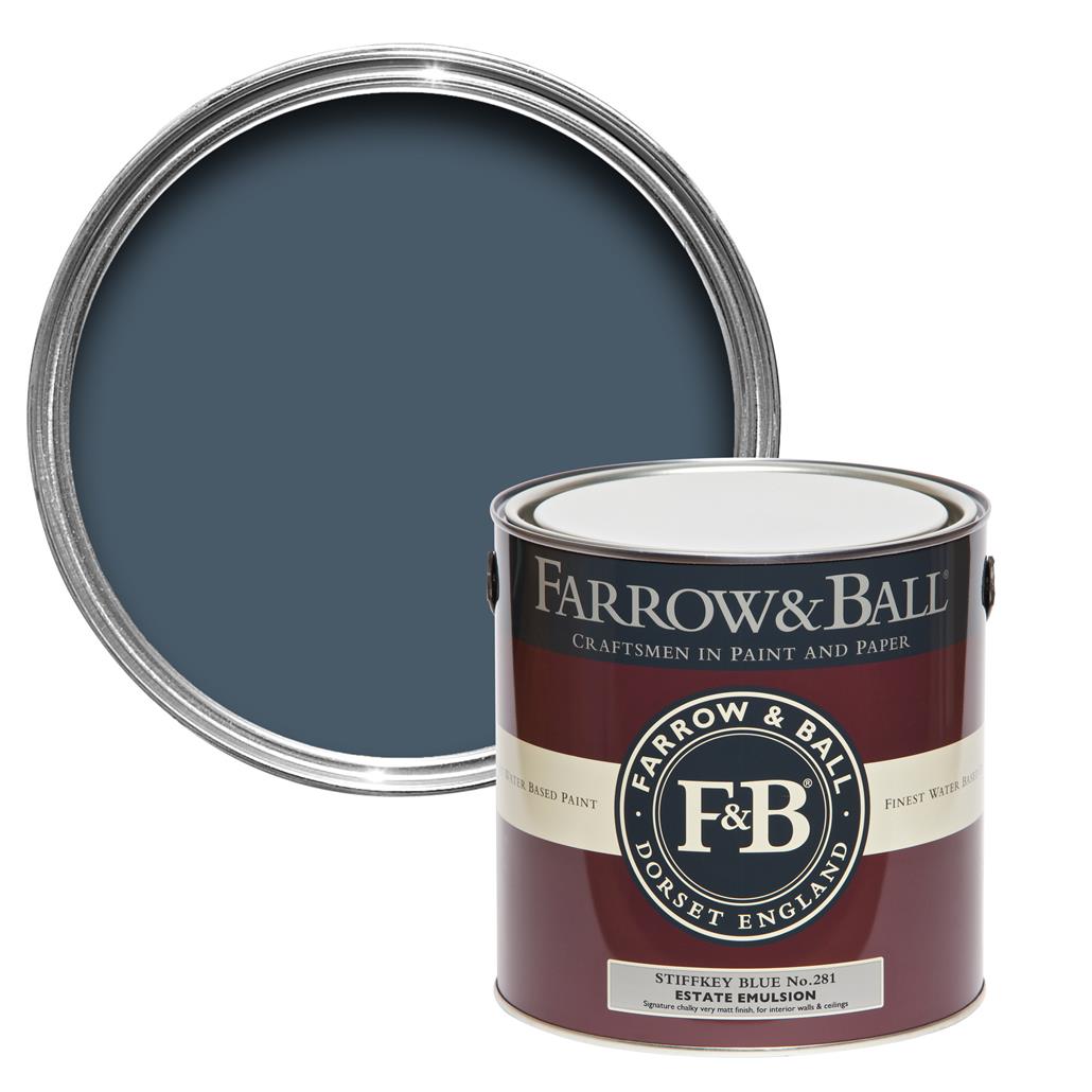 Freudenreich Interior Design | farrow&ball Estate Emulsion No.281 Stiffkey Blue 2,5L