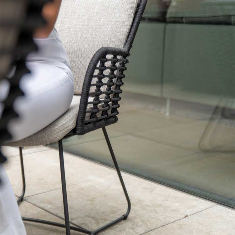 Freudenreich Interior Design | Outdoor Dining Stuhl Fabio anthrazit