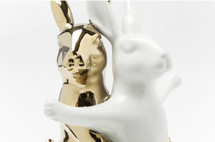 Freudenreich Interior Design | Deko Figur Hugging Rabbits