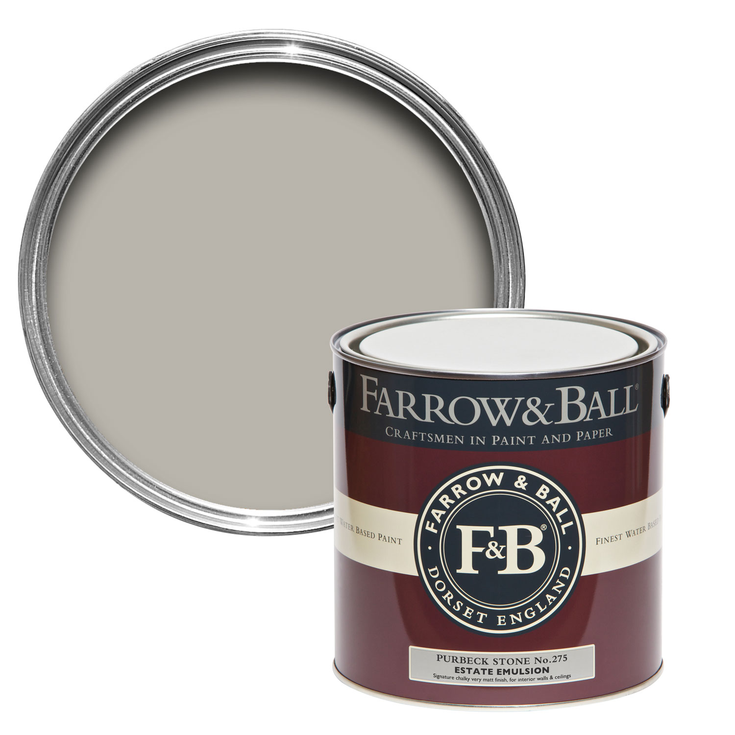 Freudenreich Interior Design | farrow&ball Estate Emulsion Purbeck Stone No. 275
