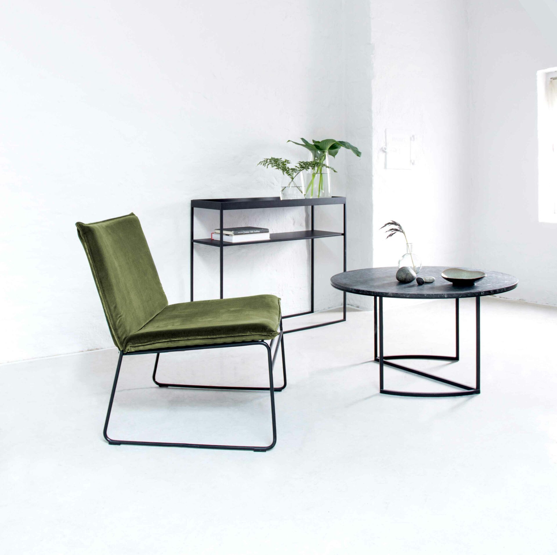 Freudenreich Interior Design | Loungesessel KYST in moosgrün