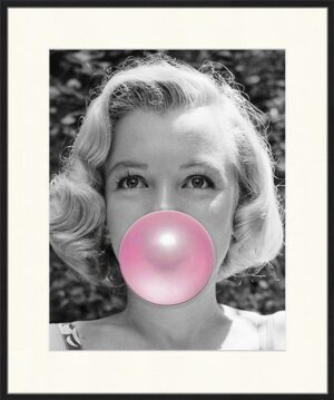 Freudenreich Interior Design | Digitaldruck Marilyn Chewing Gum