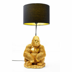 Freudenreich Interior Design | Tischleuchte Monkey Gorilla Gold