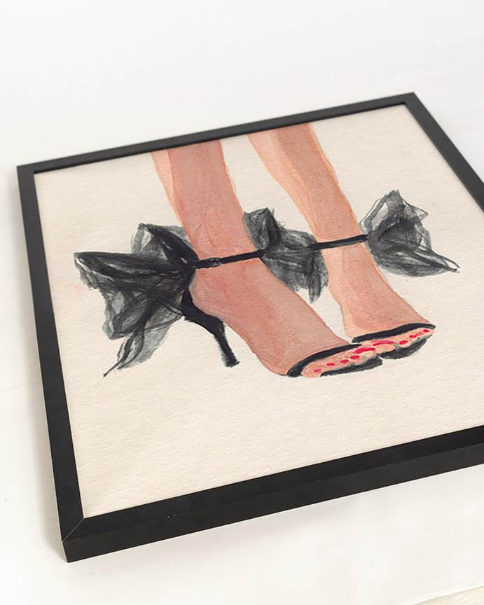 Freudenreich Interior Design | Digitaldruck Elegant Shoes