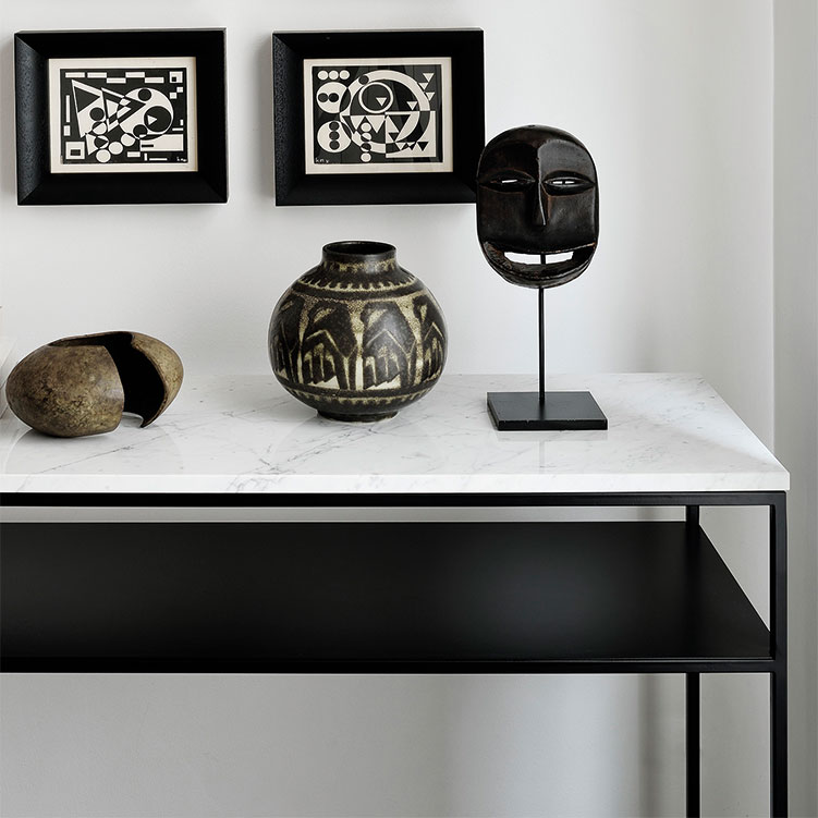 Freudenreich Interior Design | Konsole Stone mit Marmor