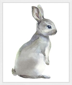Freudenreich Interior Design | Watercolor rabbit