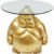 Beistelltisch Monk gold Ø 54cm