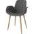 Stuhl Seed mit Armlehnen dark grey
