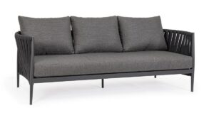 Freudenreich Interior Design | Sofa 3-Sitzer Jacinta anthrazit