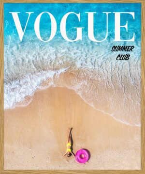 Freudenreich Interior Design | Digitaldruck Vogue Summer Club