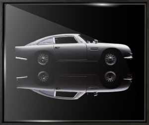 Freudenreich Interior Design | Digitaldruck Aston Martin DB5 - James Bond