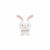 Hoptimist Bunny weiß