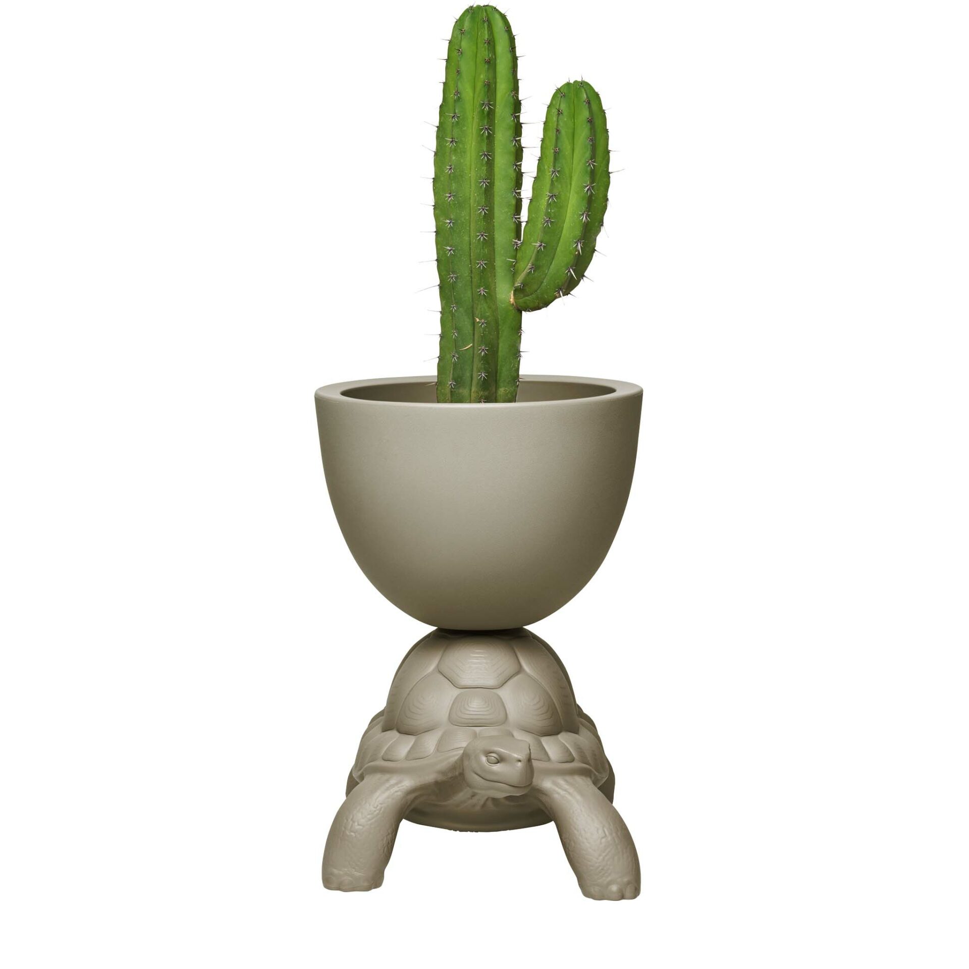 Freudenreich Interior Design | Turtle Carry Planter and Champagne Cooler dove grey