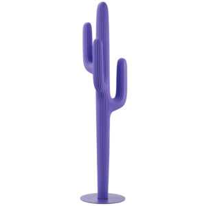 Freudenreich Interior Design | Saguaro Coat Rack in blau-violett