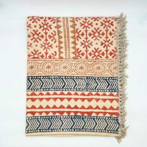 Freudenreich Interior Design | Teppich Schneeflocke rot