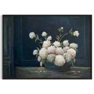 Freudenreich Interior Design | Fine Art Print Flowers Whispers of Peonies Elizabeth Ortiz