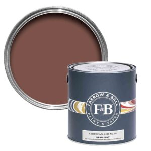 Freudenreich Interior Design | Farrow & Ball Etruscan Red No. 56