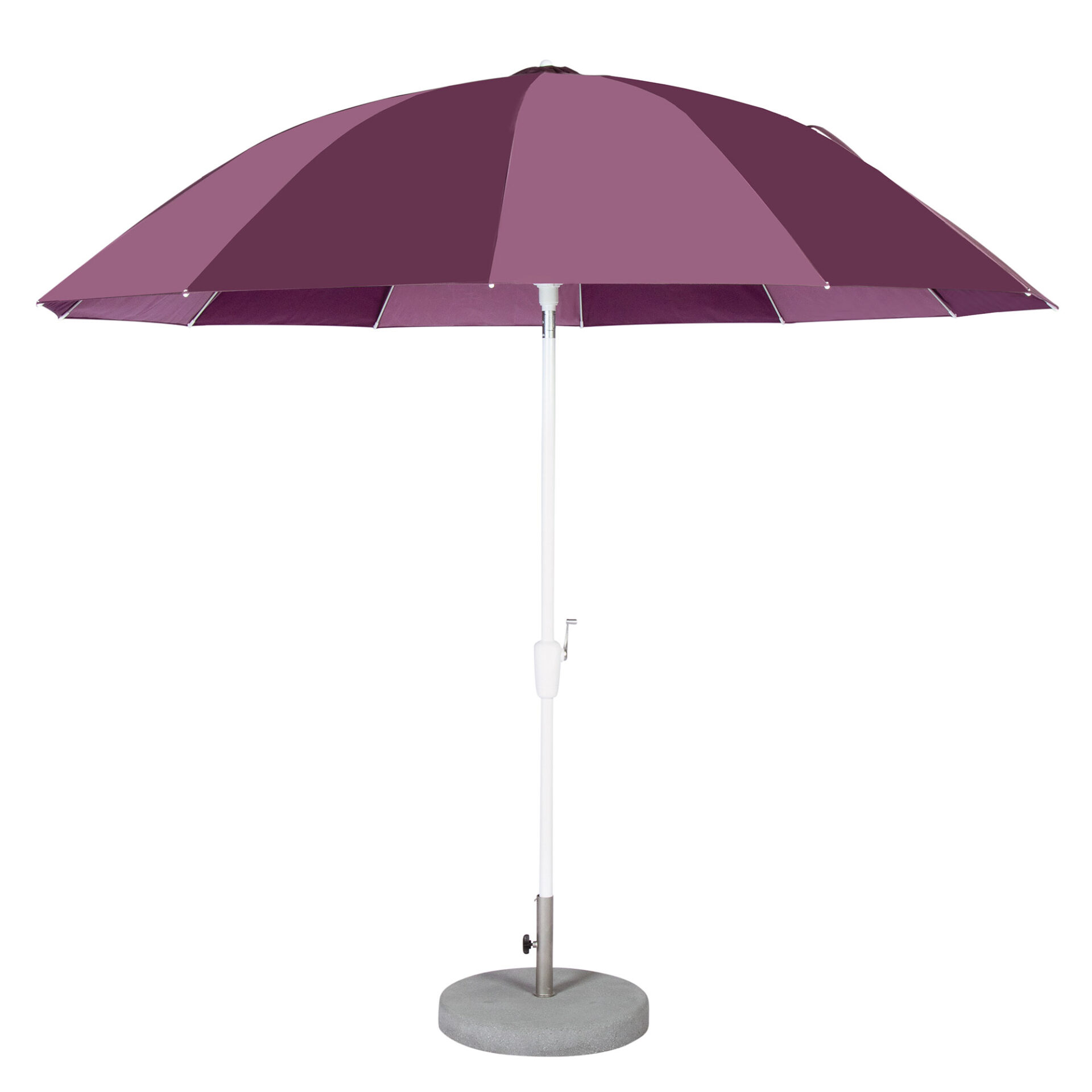 Freudenreich Interior Design | Pagodenschirm mixed malve aubergine von Weishäupl