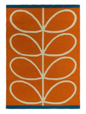Freudenreich Interior Design | In- und Outdoor Teppich Orly Kylie Linear Stem orange