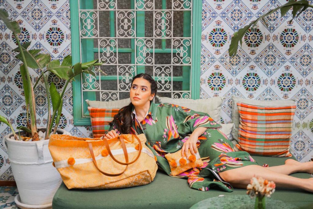 Freudenreich Interior Design | Shoppertasche Kreta gelb