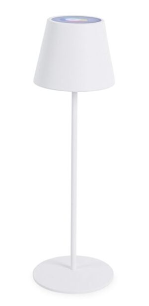 ETNA Tischlampe weiß multicolor