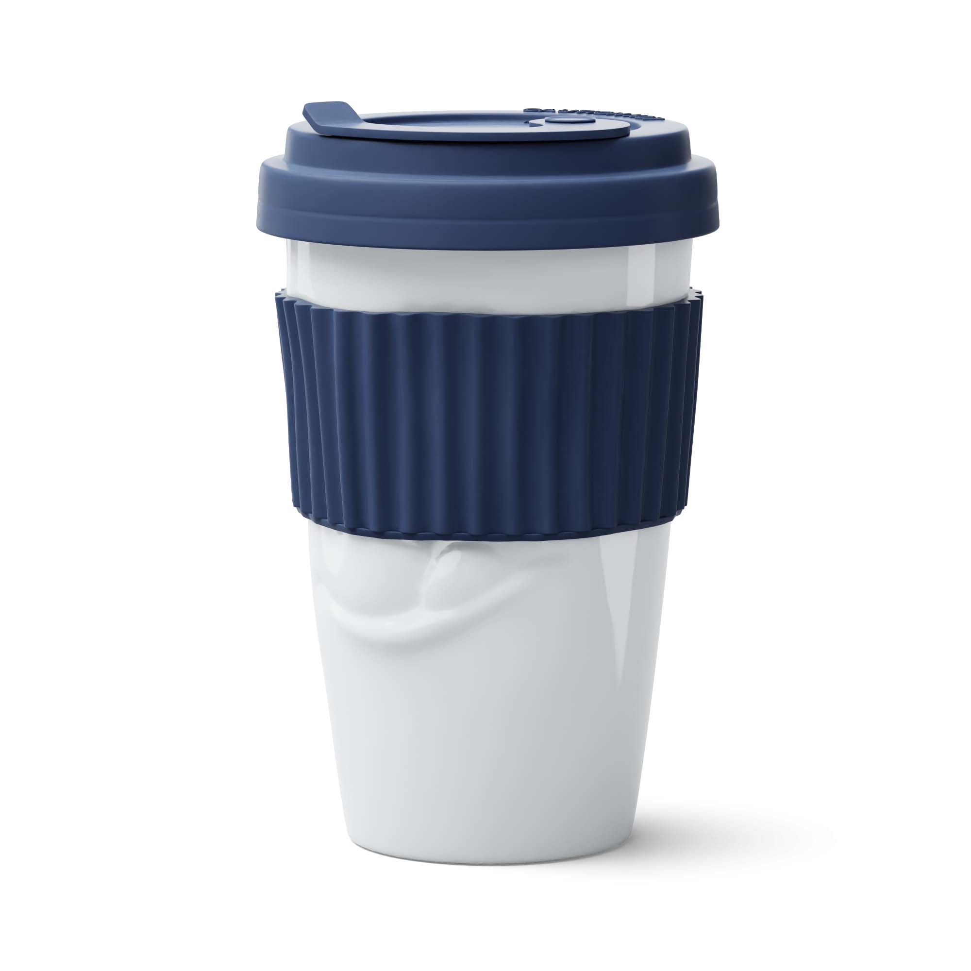 Freudenreich Interior Design | To-Go-Becher Lecker Marineblau 400 ml Freudenreich Interior Design | To-Go-Becher Lecker Marineblau 400 ml