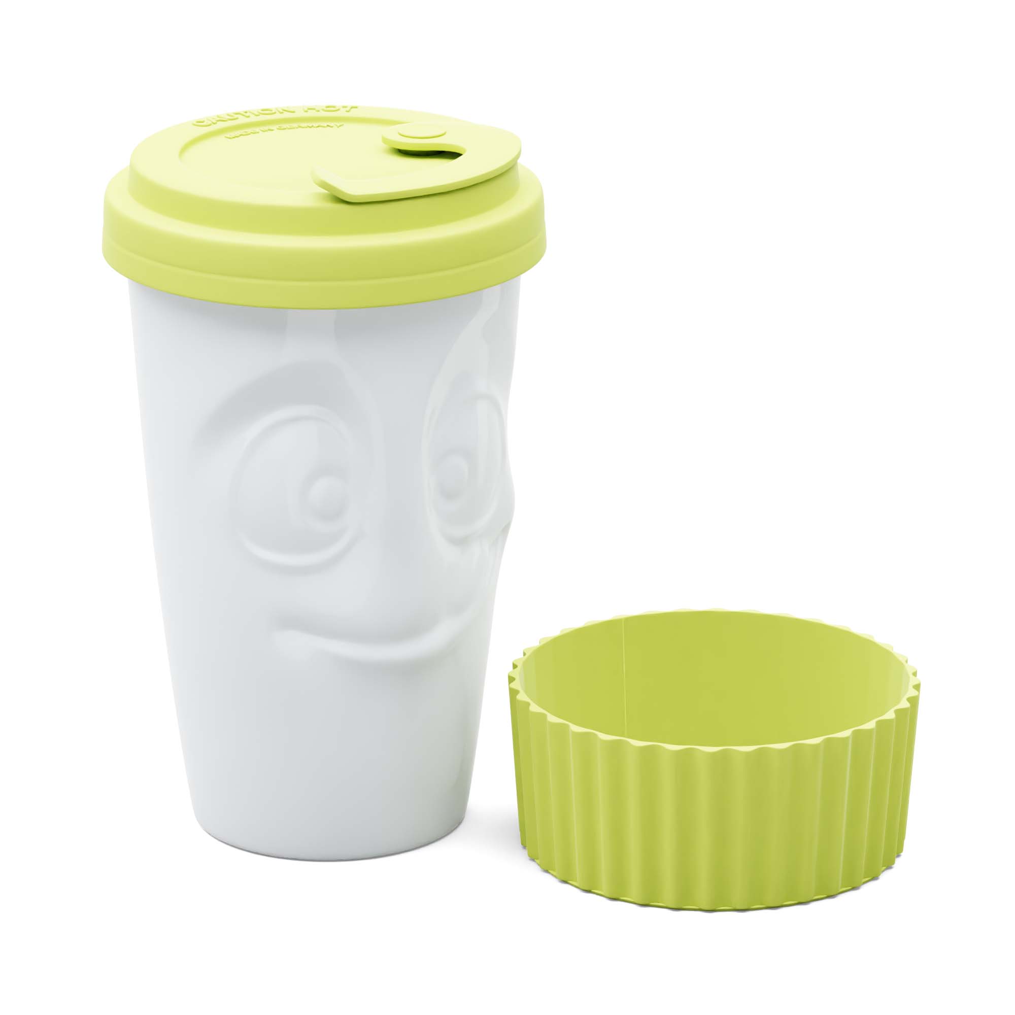 Freudenreich Interior Design | To-Go-Becher Lecker Limette 400 ml Freudenreich Interior Design | To-Go-Becher Lecker Limette 400 ml