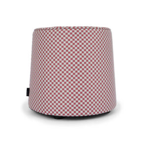 Freudenreich Interior Design | New Basket Pouf von Olaf Hajek light red