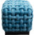 Hocker Weave blau
