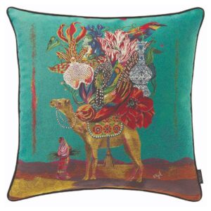 Desertflower Kissen by Olaf Hajek