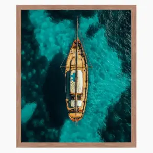 Freudenreich | Any Image Digitaldruck auf Plexi Wooden Sailing
